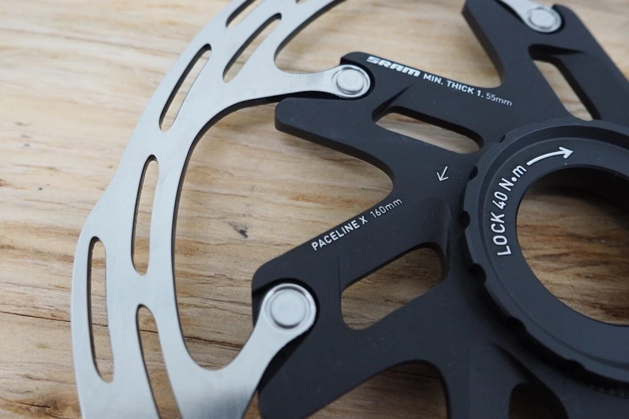 SRAM Paceline X 160mm Centerlock Disc Brake Rotor with Lockring