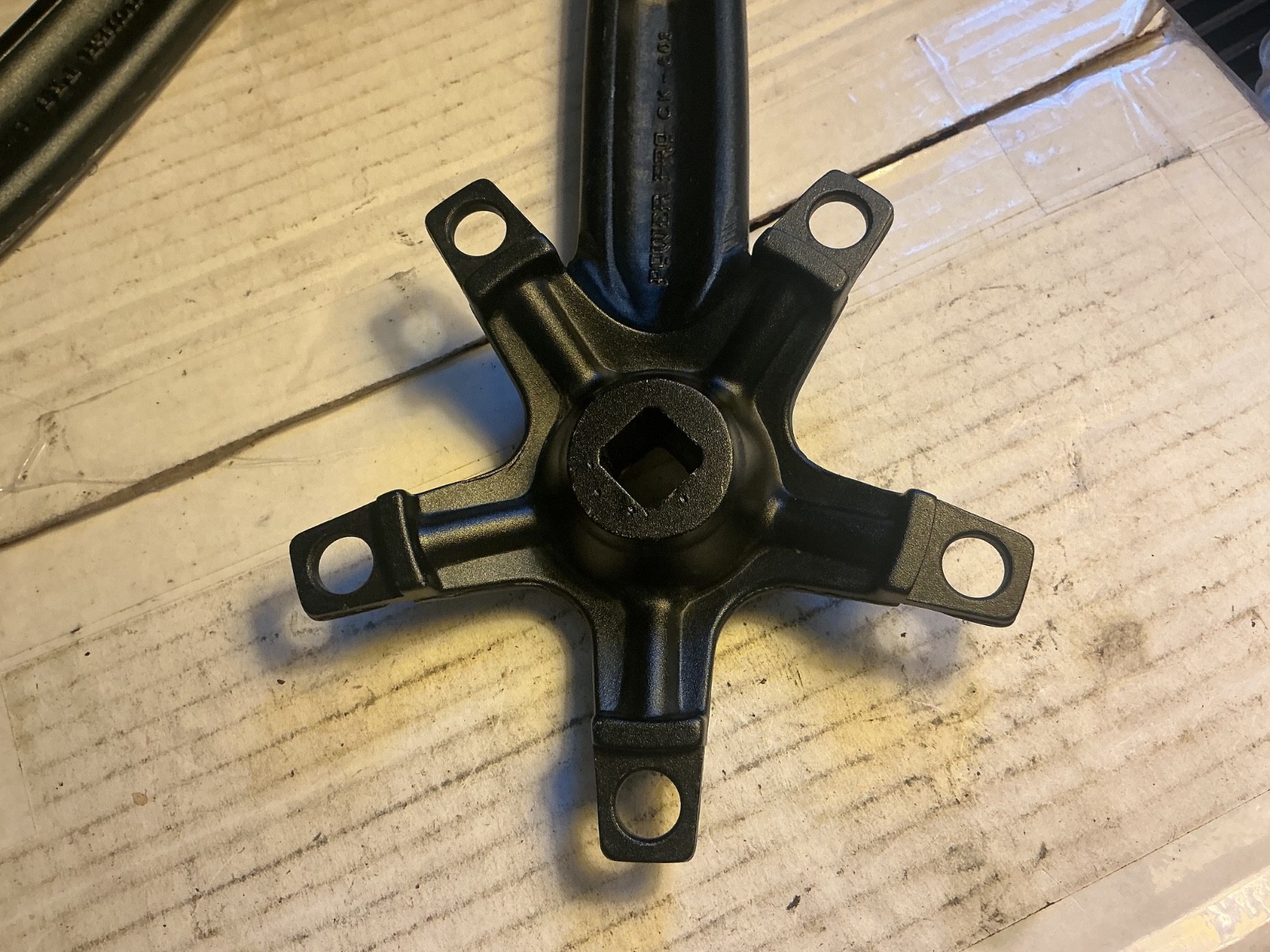 BMX/multi-purpose crankarm/pair 155mm 110BCD BLK