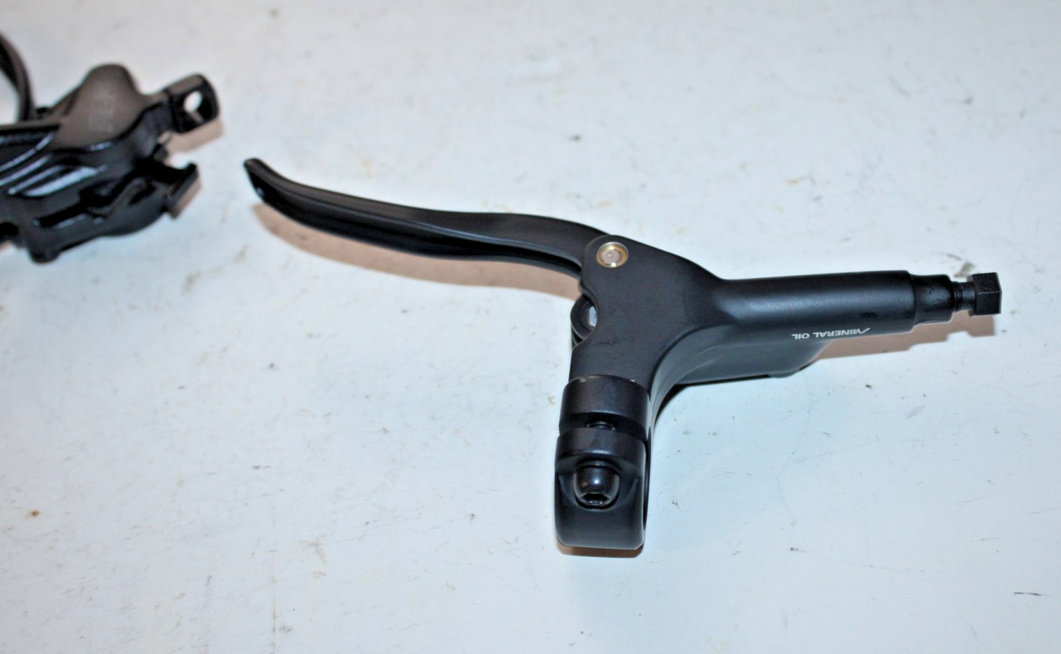 Rush CStar Hydraulic Disc Brake Caliper Lever Set Black 74mm Post Mount Road MTB