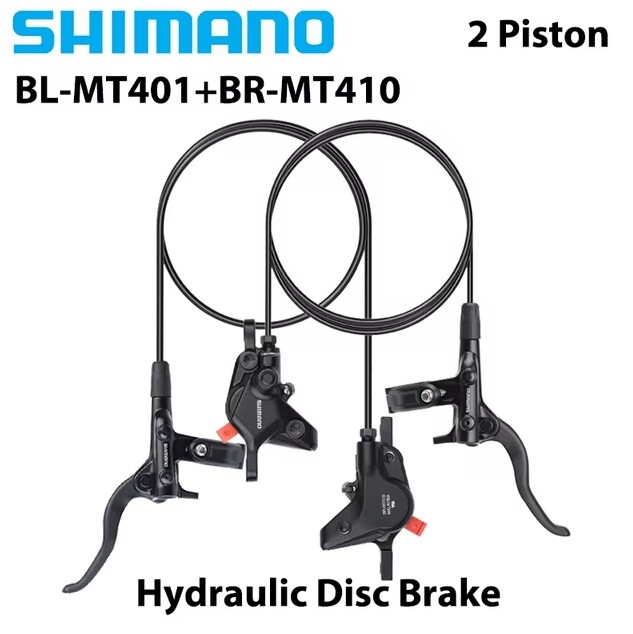 SHIMANO DEORE MT410 MT420 Hydraulic Disc Brake Caliper 2 or 4 Piston MTB Bike