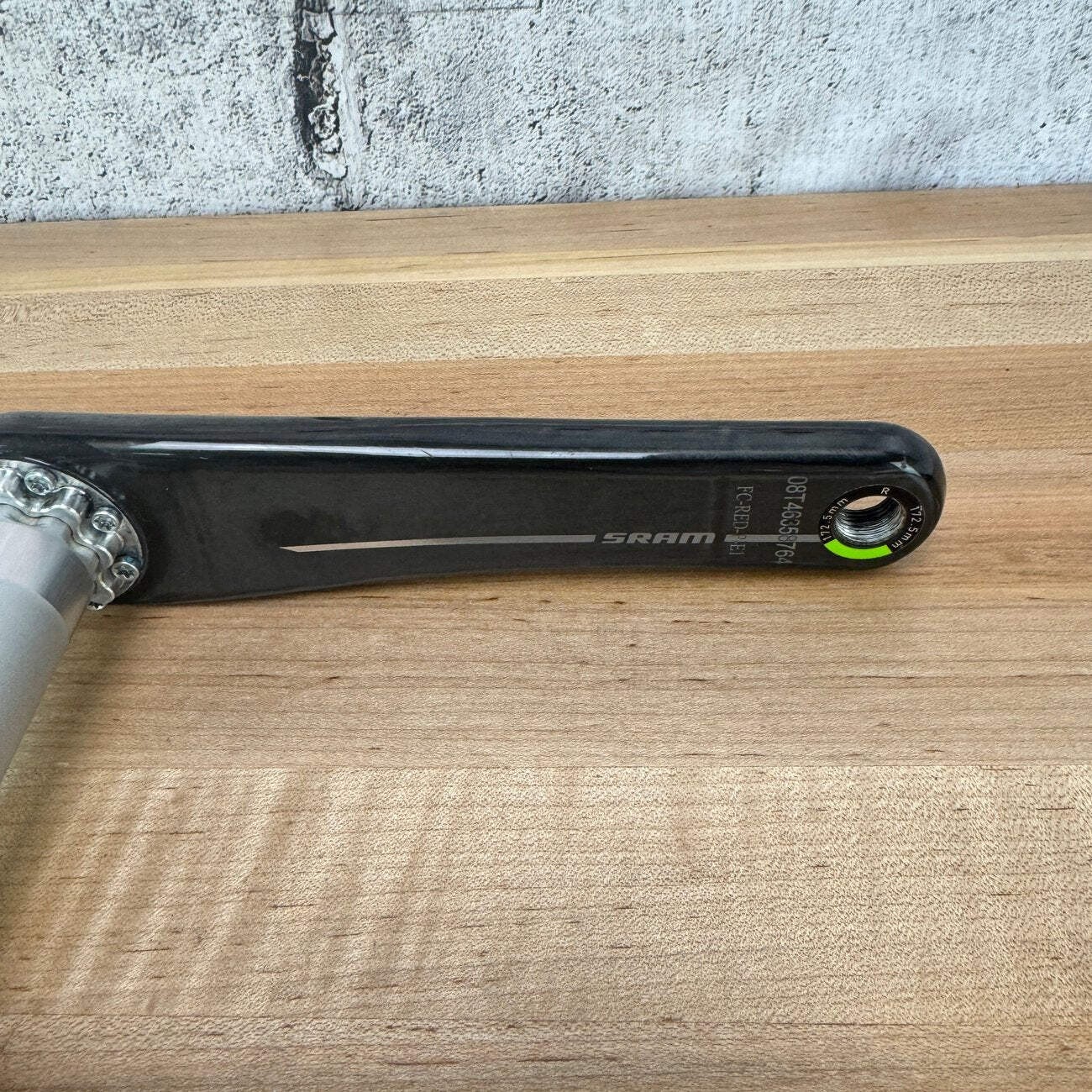 Light Use! SRAM Red AXS E1 172.5mm 48/35t 8-Bolt Crankset Crank Arms DUB Spindle