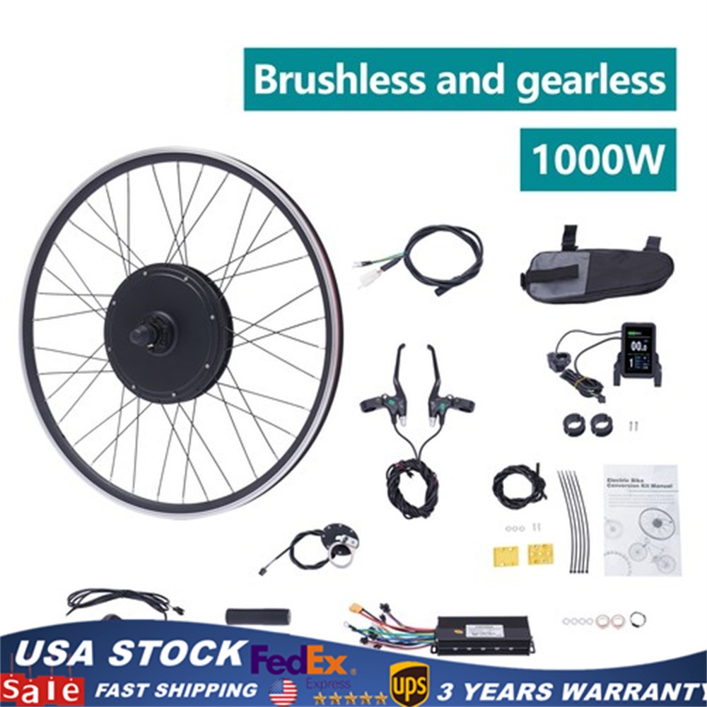 48V eBike Conversion Kit 28/29 Inch Front Wheel & 1000W Hub Motor Electric Bike