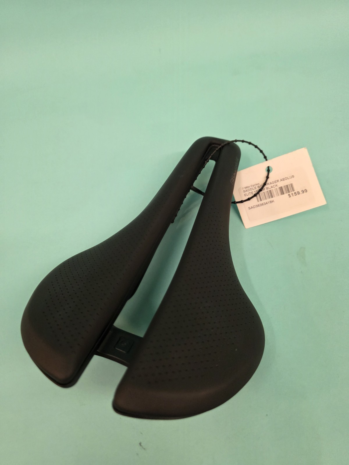 NOS Trek Bontrager Aeolus Elite Bike Saddle, 250mm x 155mm, Black, MSRP $159