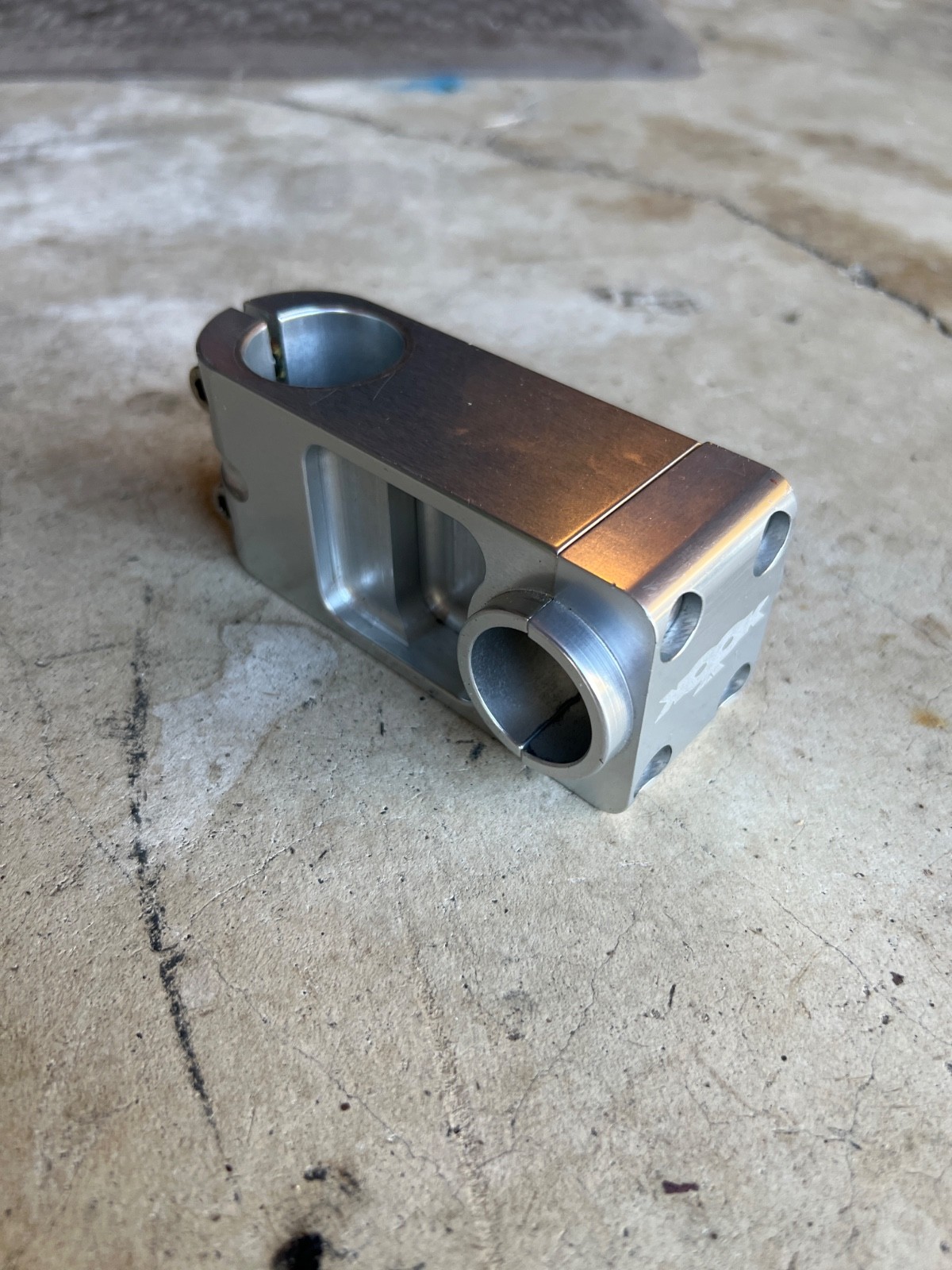Kooka Vintage Silver Billet DH Stem 1 1/8 CNC, 90s MTB, 70mm