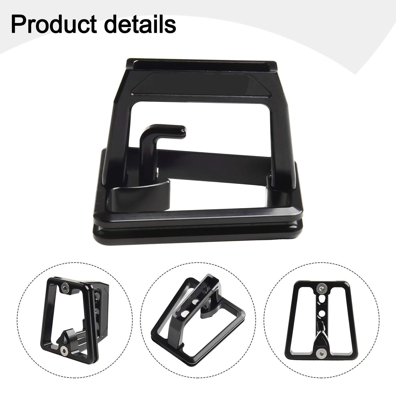 Front Mount 3-hole Front Shelf Mount Lightweight Design Long Service Life