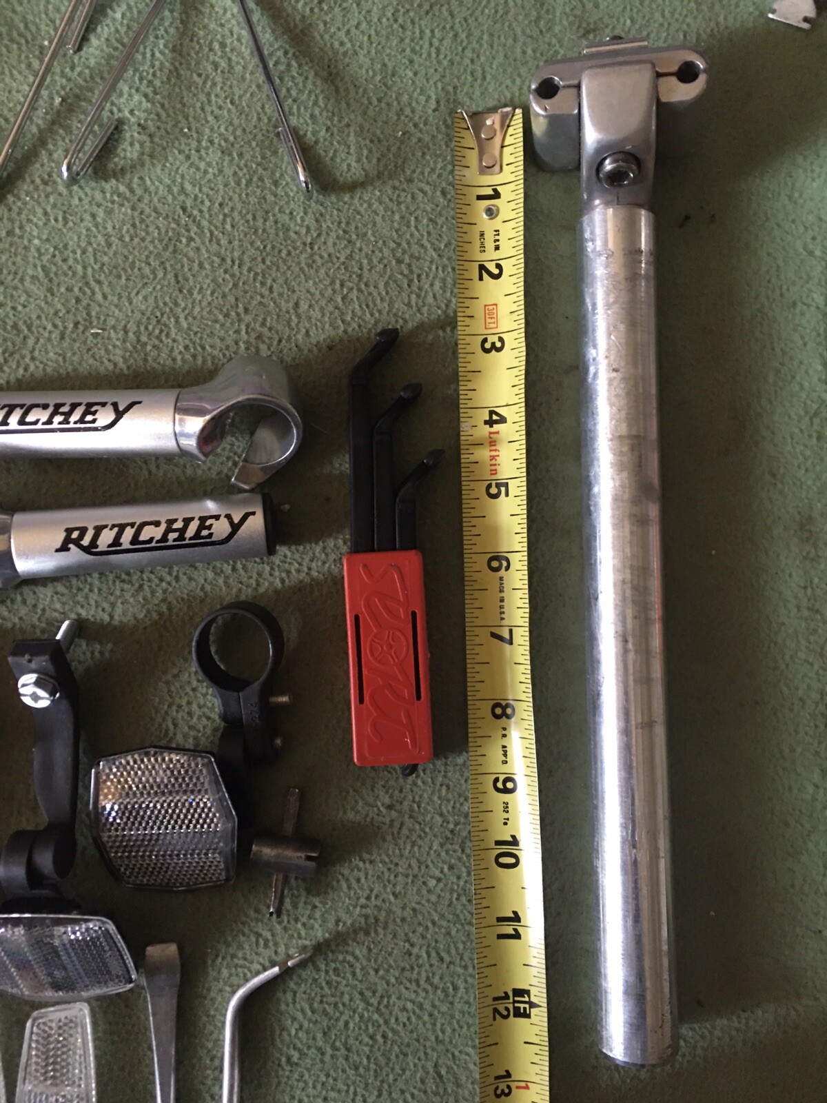 Ritchey Seatpost Aluminum Seat post, Graphite Series, Seort, Minoura Bike Parts￼