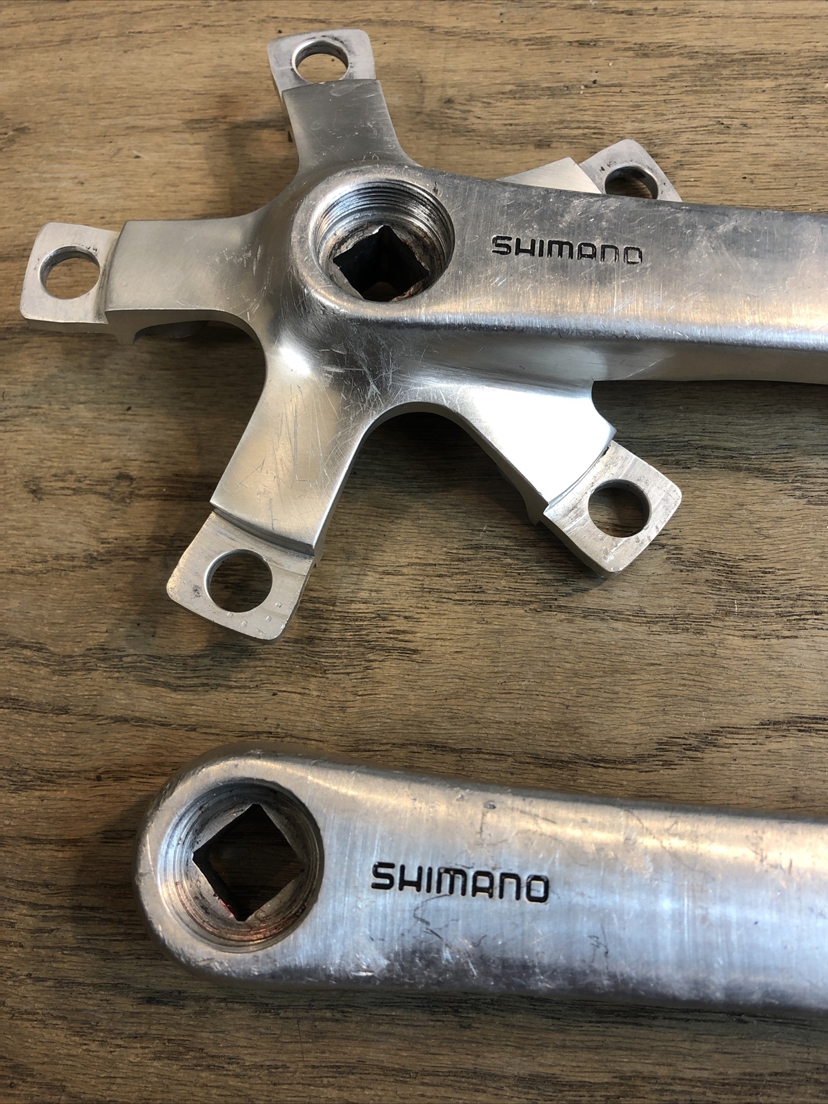 Shimano FC-M730 Crank Arms Silver Triple 175mm Square Taper