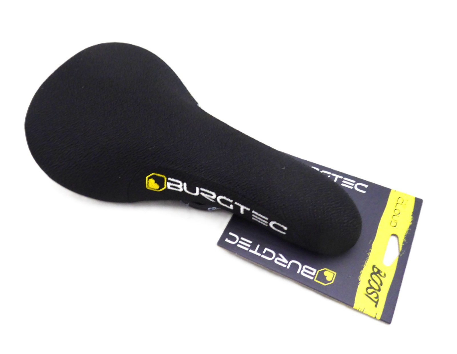 Burgtec The Cloud Boost Saddle, Cromo Rail/Plastic Base – Blac