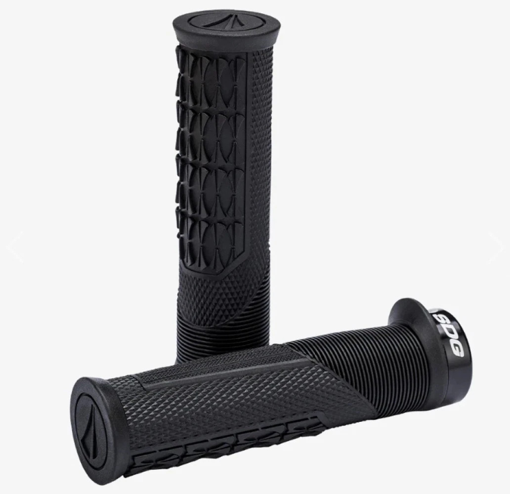 SDG Locked On Comfort Open Core Thrice Grips – MTB Lock-on Grip Multiple colors