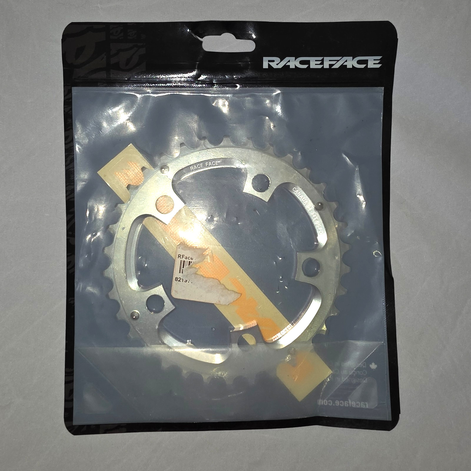 Raceface Chainring 34t 94mm 5-Bolt BCD Alloy 9 Speed SILVER NOS MTB