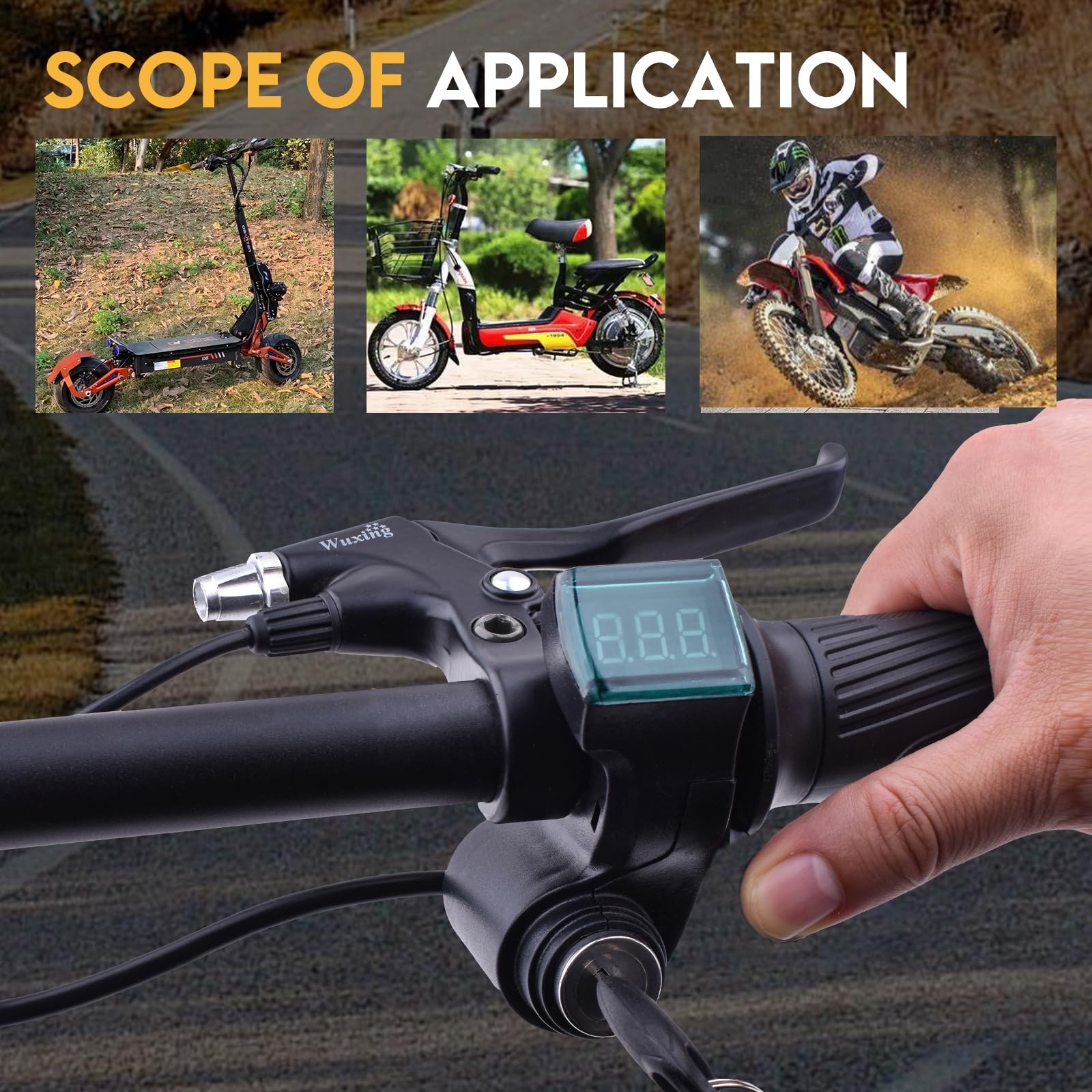 Universal E Bike Key Ignition 12V-96V Key Ignition for Ebike Key Switch 3 Wir…