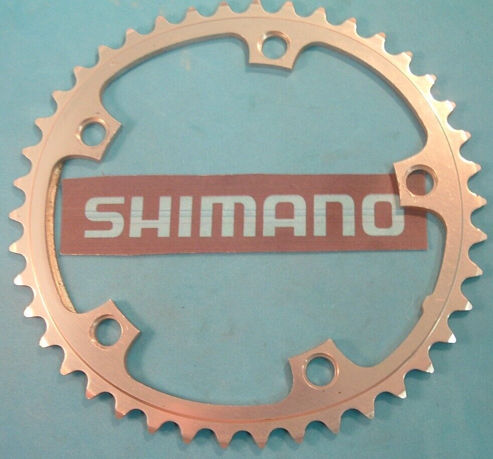 Shimano 600 HP 42T Biopace Road NEW/NOS Oval Chainring- CR-BP25-6 to 9-Spd-130MM