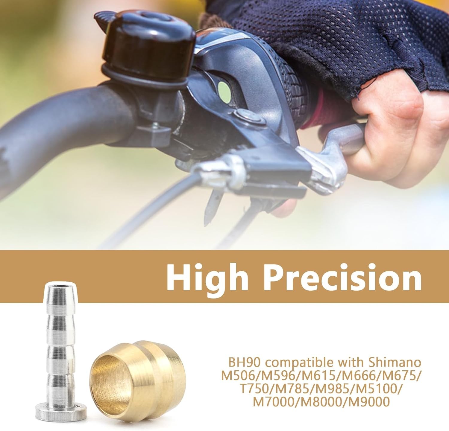 BH90 Brake Olive Barb Brass and Steel Insert Kit for Shimano Mountain Bike SALE!