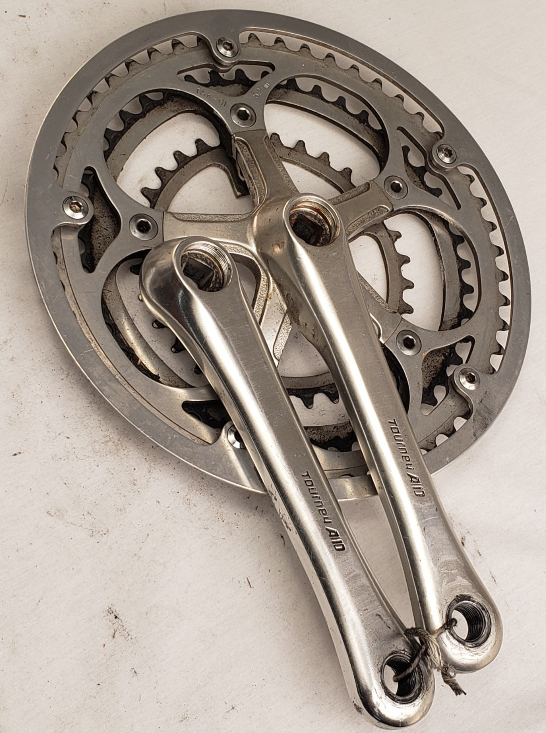 Tagaki Tourney A10 52-45-32 Half Step plus Granny Triple Crankset 170mm