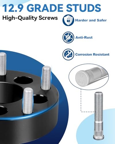 Wheel Adapters, 1inch 5×114.3mm to 5×120.65mm Wheel Adapter 5×4.5 to 5×4.75