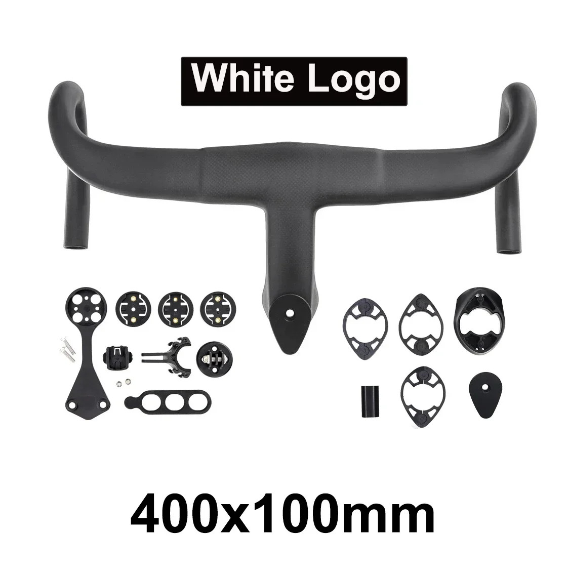 Carbon Fully Internal Wiring Integrated Road Bike Handlebar 4 Degrees Parts