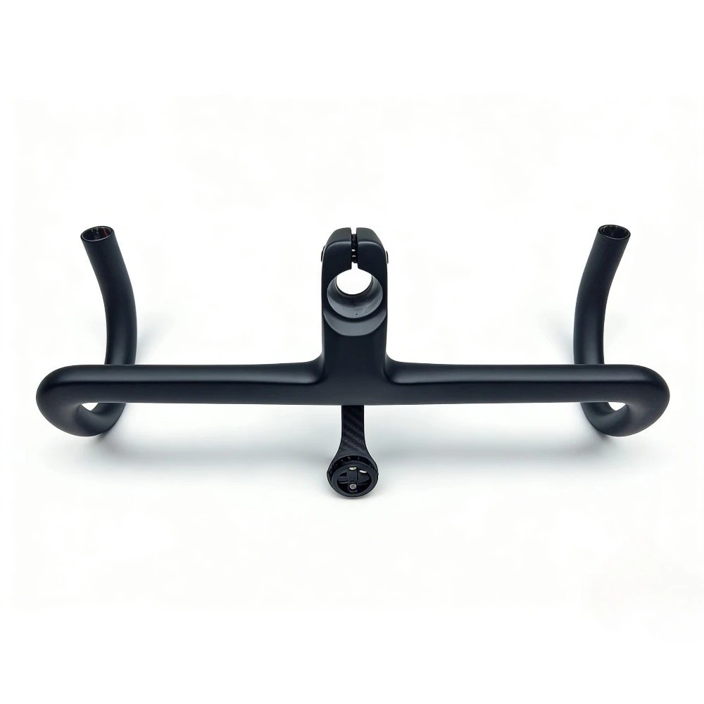 Integrated Carbon Handlebar for Road Bicycles with Full Internal Cable Routing