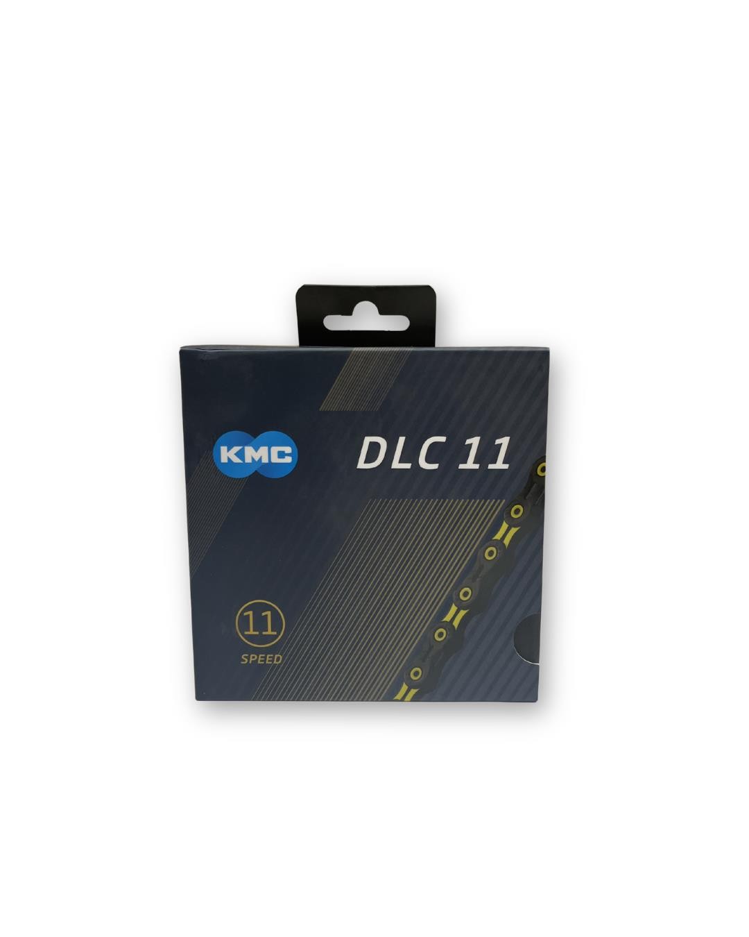 KMC DLC 11 Chain Black Yellow 11 Speed 118 Links MissingLink Shimano SRAM