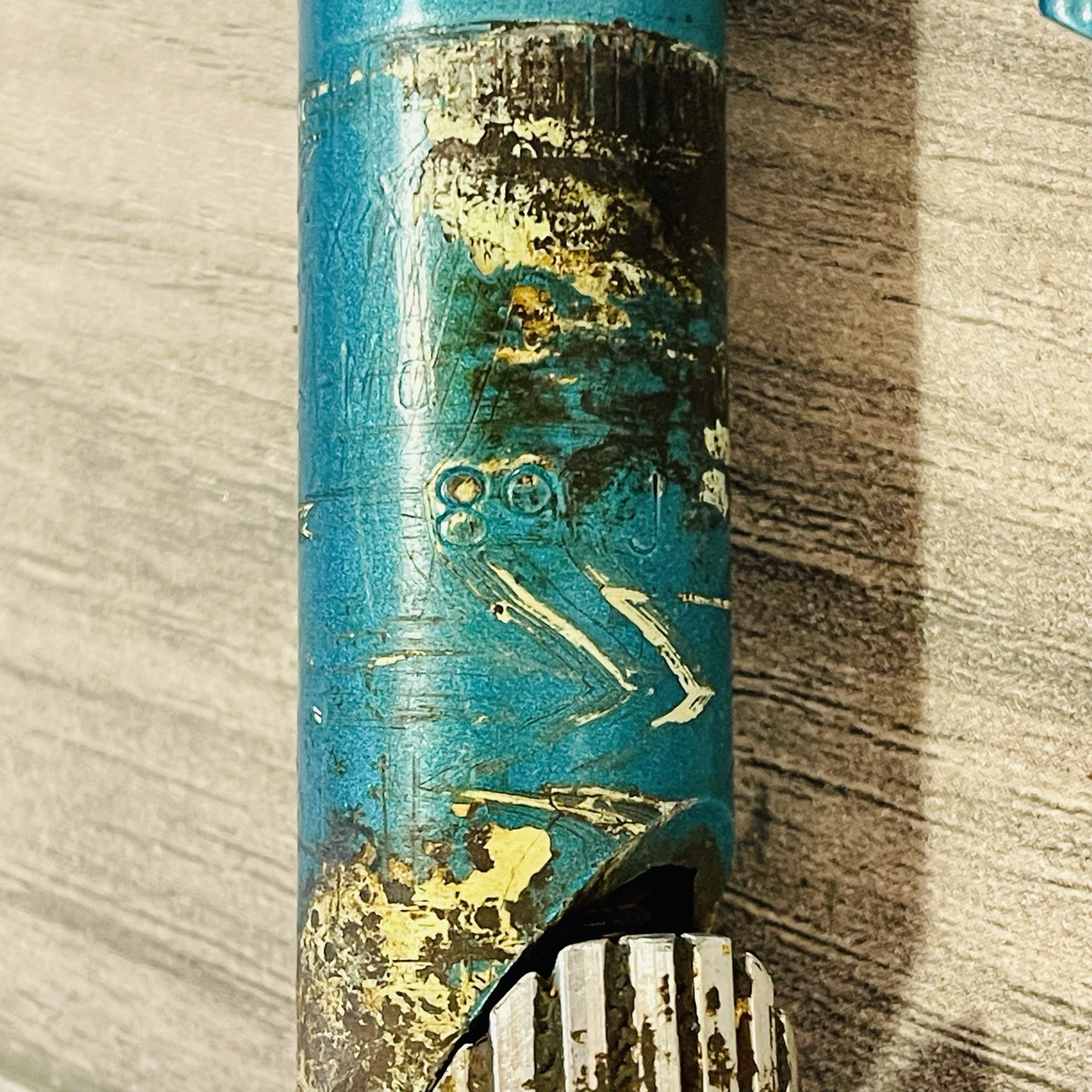 1989 Ritchey Force Quill MTB Stem 125 15 Degree 25.4 Cable Guide Hanger Teal