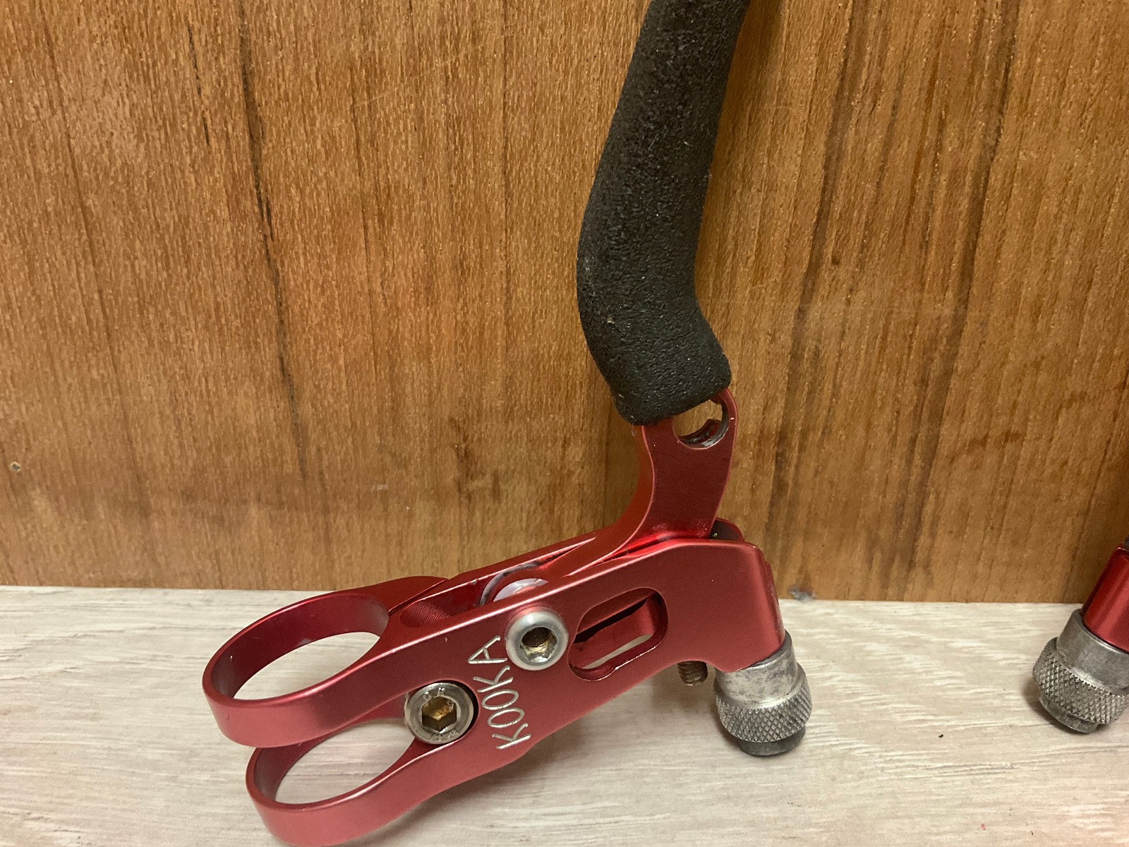 Nice Vintage Kooka Racha Brake Levers MTB Cult Top Low KM CNC Brake Levers Red
