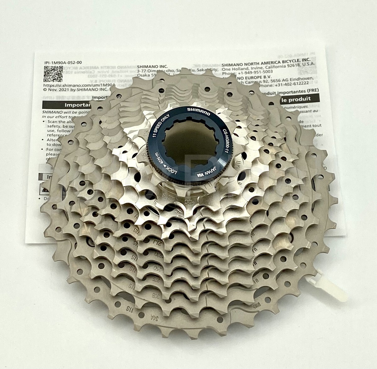 Shimano CS-HG800-11 Ultegra 11 Speed 11-34T Cassette – HG-EV Fit, New in Box
