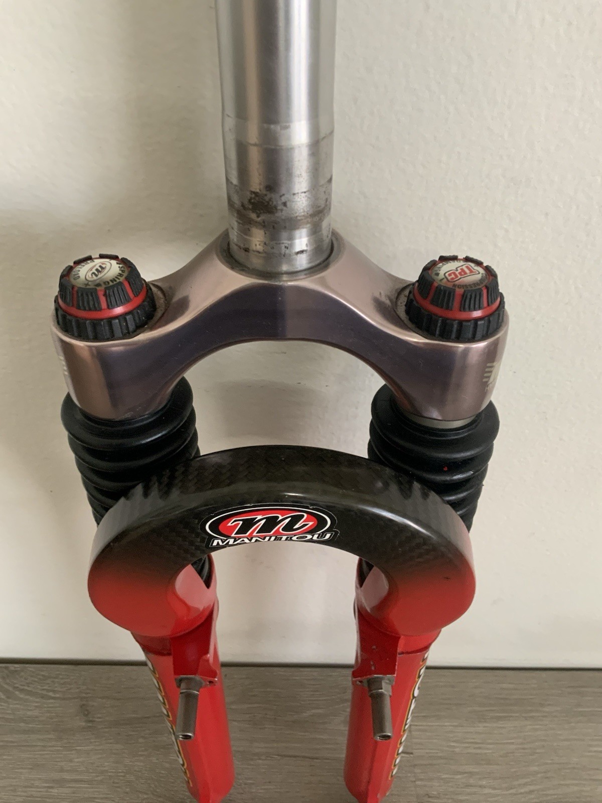 MANITOUR SX CARBON FORK 26’ER 210 MM STEERER 1 1/8 INCH STEERER 1.3 KGS