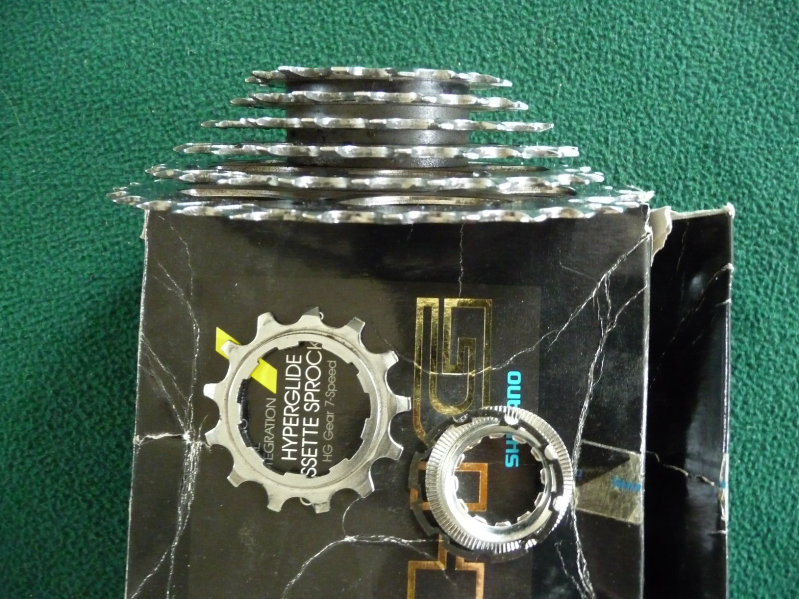 Shimano XT HG90 13-30 7spd cassette sprocket