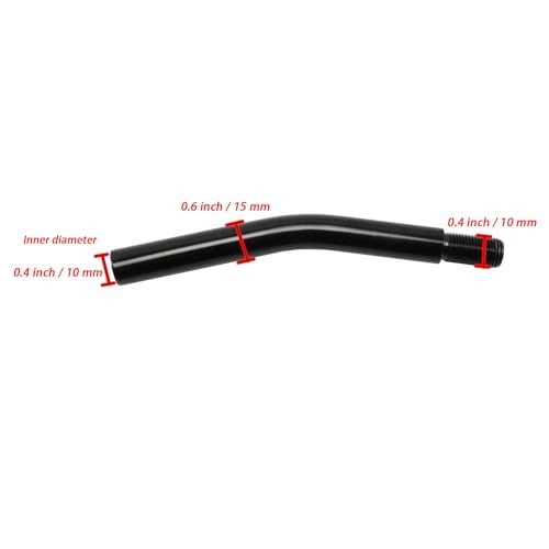 6″ Shift Knob Extension for Manual Gear Shifter Lever 152mm Extended Fits for