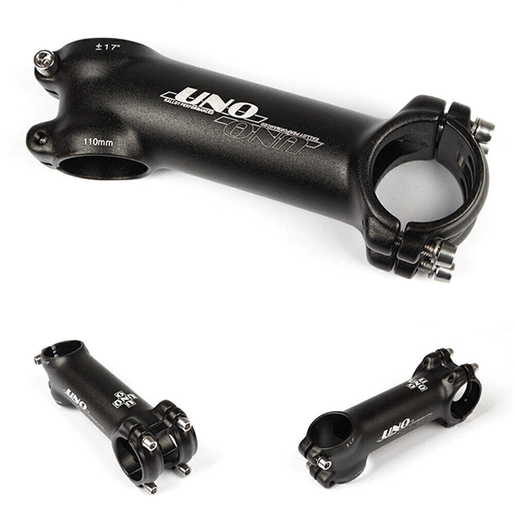 Fit UNO Stem 7°/17°/35°Mountain Road Bike Handlebar Stem Aluminum 31.8*60-130mm