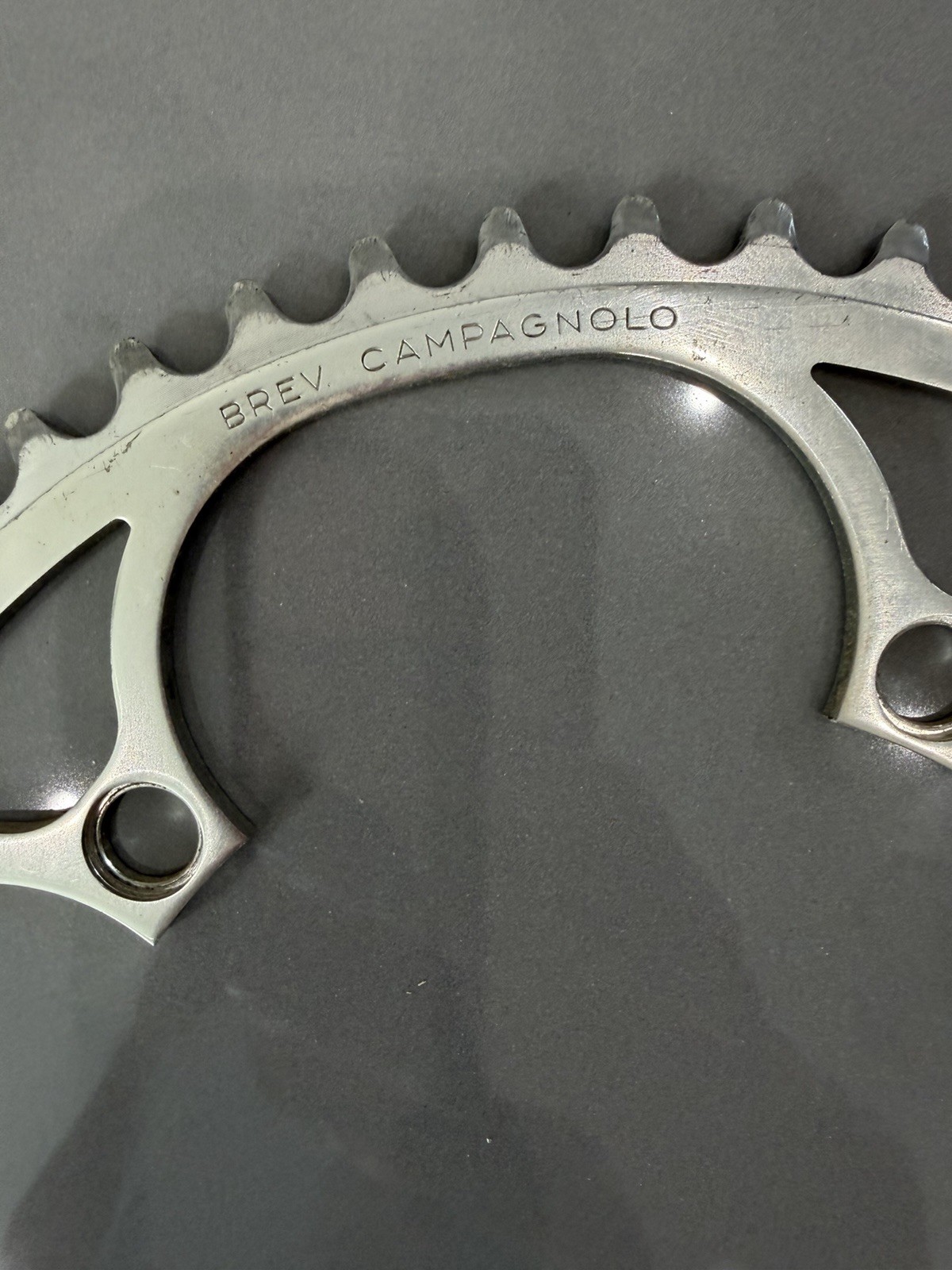 CAMPAGNOLO CHAIN RING 52 TOOTH SILVER 7, 8, OR 9 SPEED