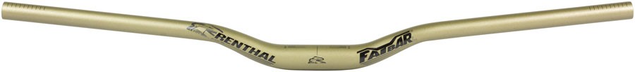 Renthal FatBar Lite Handlebar – Aluminum, 30mm, 760mm, 31.8mm, Gold, V3