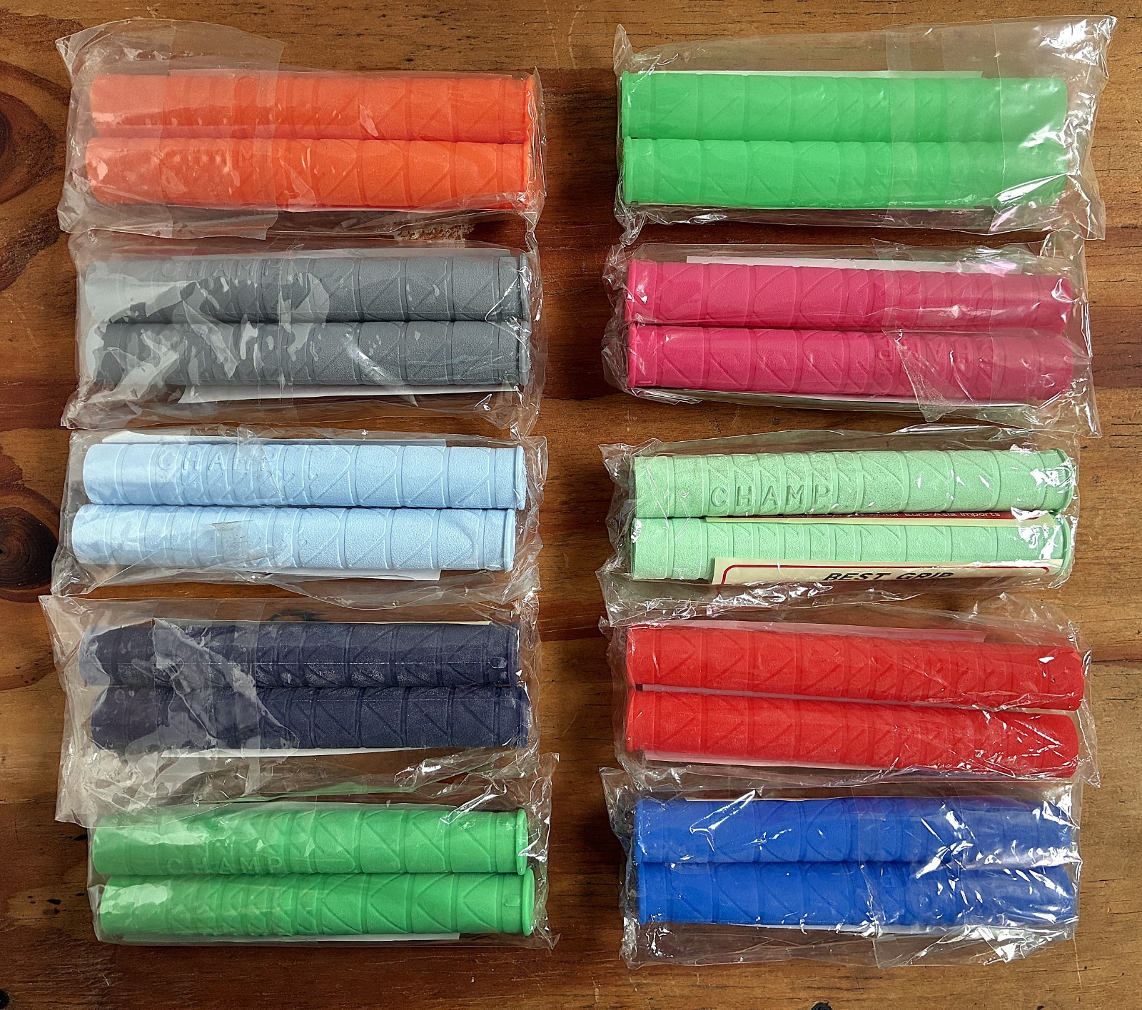 NOS Yoshida Champ Grip Keirin Pista Fixed Gear Track Multi Colors NIP Japan