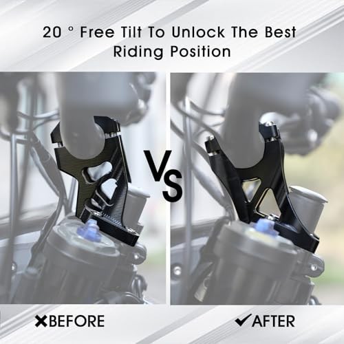 7075 Aluminum Alloy Handlebar Riser CNC Second Generation Handle Bar Mount