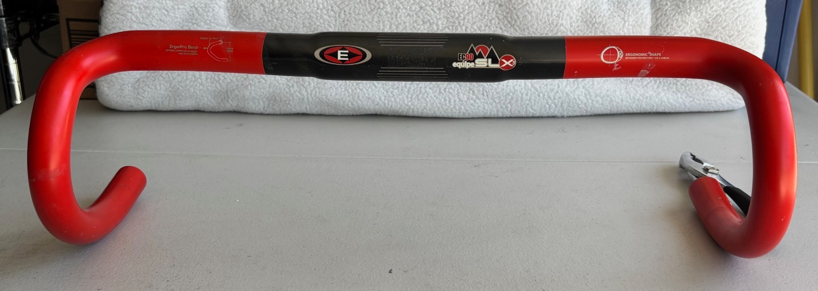 Easton EC90 Equipe SLX Carbon Handlebar 44 cm width x 31.8 mm clamp