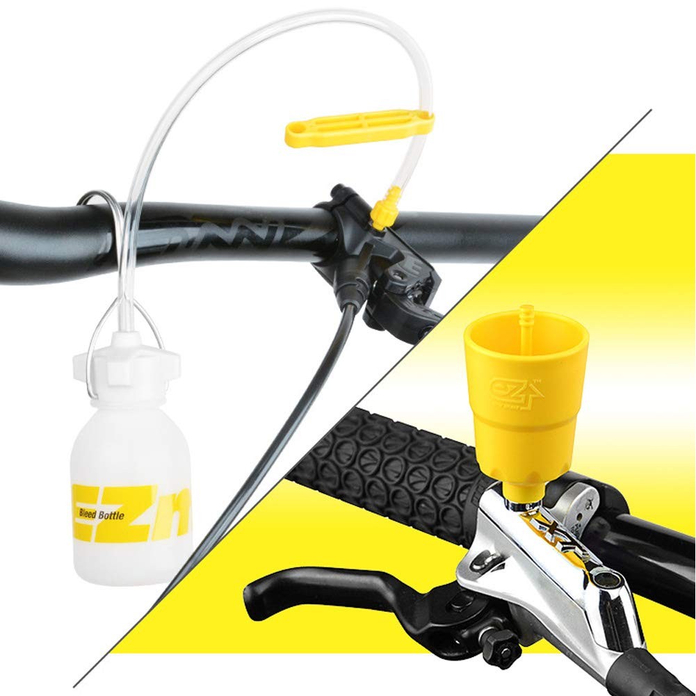 ROWYOU Brake Bleed kit, Bleeder Hydraulic Disc Medium, white yellow