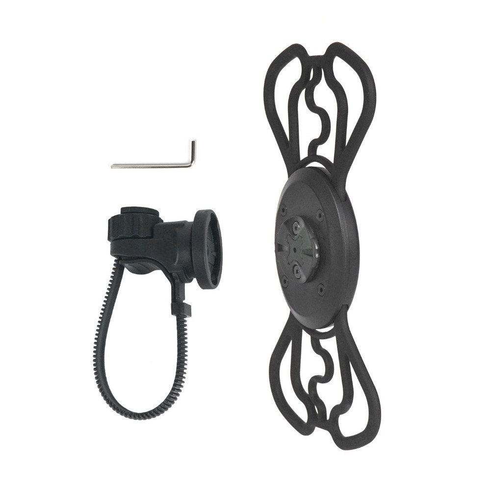 New Bike Computer Mount For Garmin Nylon And Silicone 4.7-6.9inches Phone Holder