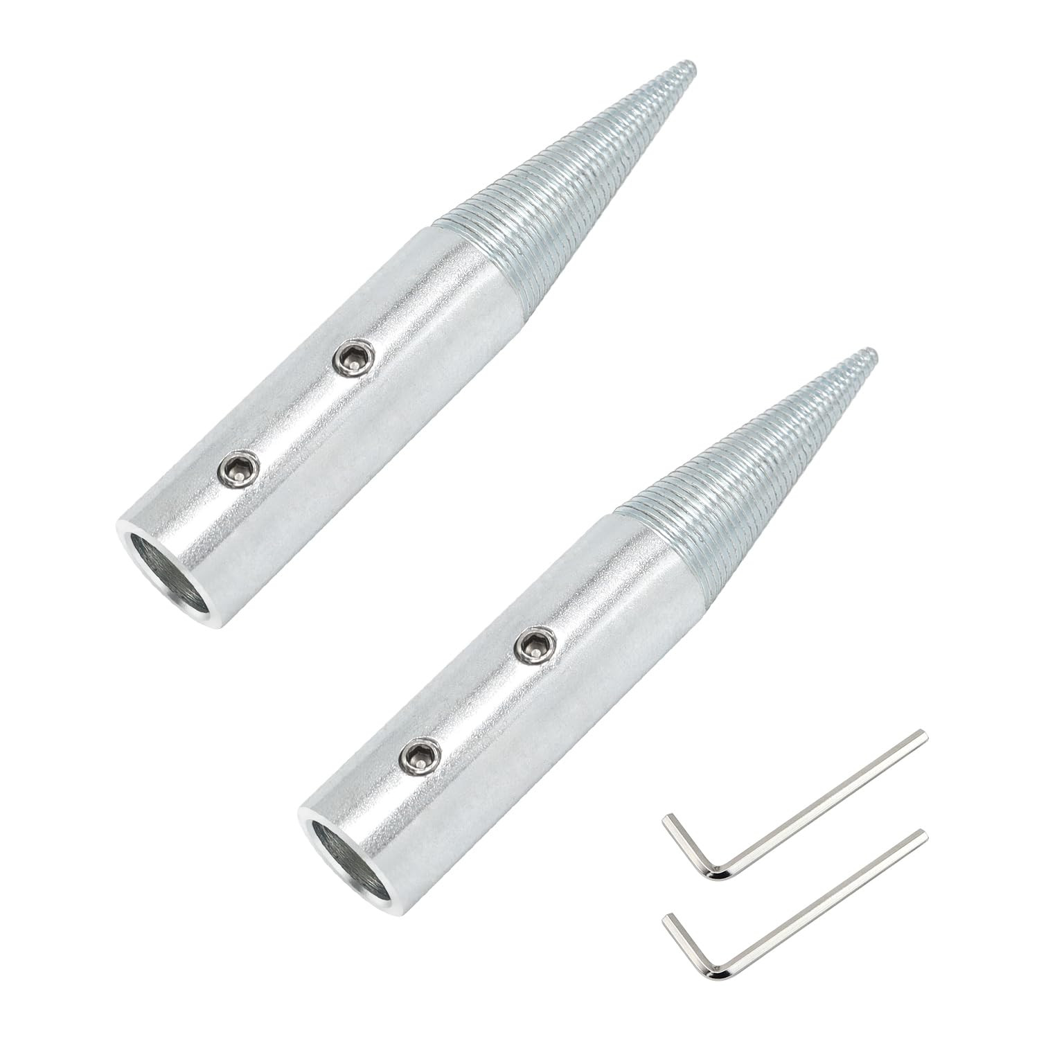 5/8″ Spindle Tapered Threaded Adapter Left & Right Pair Suitable for 3/16″-13/16