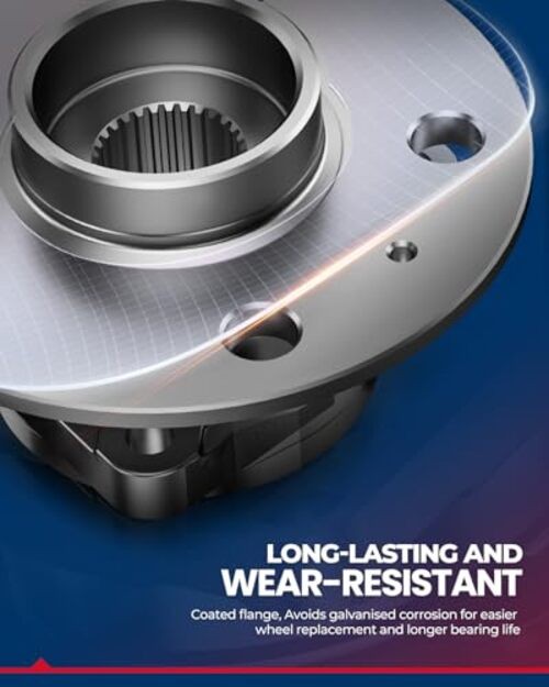 513188 1PCS Front Wheel Hub Bearing Compatible with 2002-2009 513188*1
