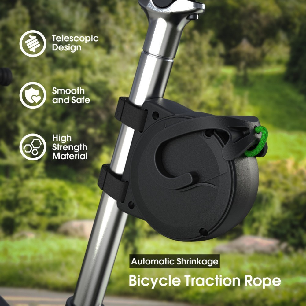 Bicycle Tow Rope Enhanced Bonding Experience Extended Riding Opportunities