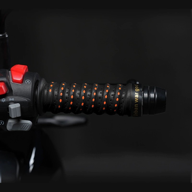 3.6Ft Wrap-Around Motorcycle Grips,Anti-Slip Handlebars Grips With Air Vent Hole