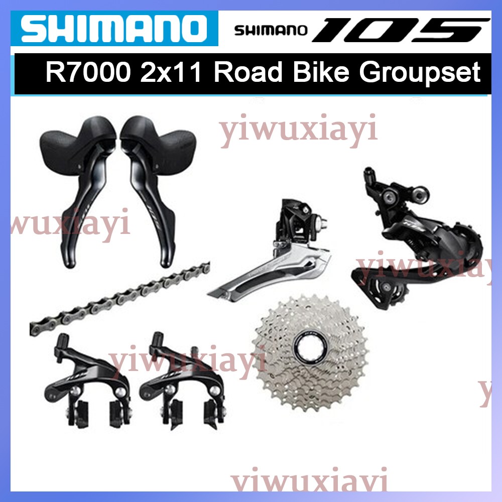 Shimano 105 R7000 2×11 Road Bike Groupset Derailleur Cassette No Crankset Set