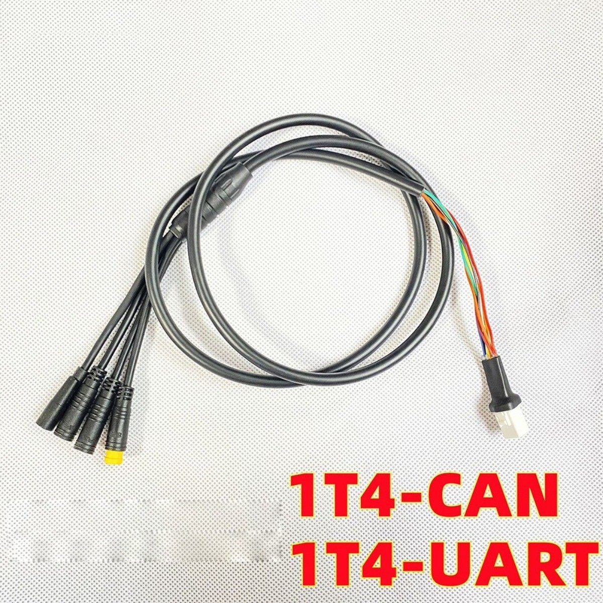 1PCS Black E-bike Accessories For Bafang M400 G330 G510 M620 Motor Cable