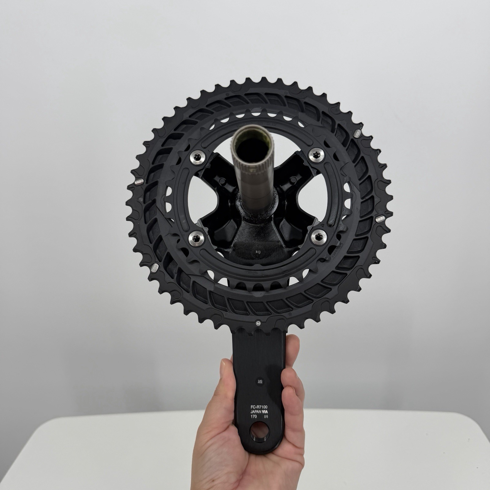 Shimano 105 FC-R7100 12-Speed Crankset 170mm 50-34T Black