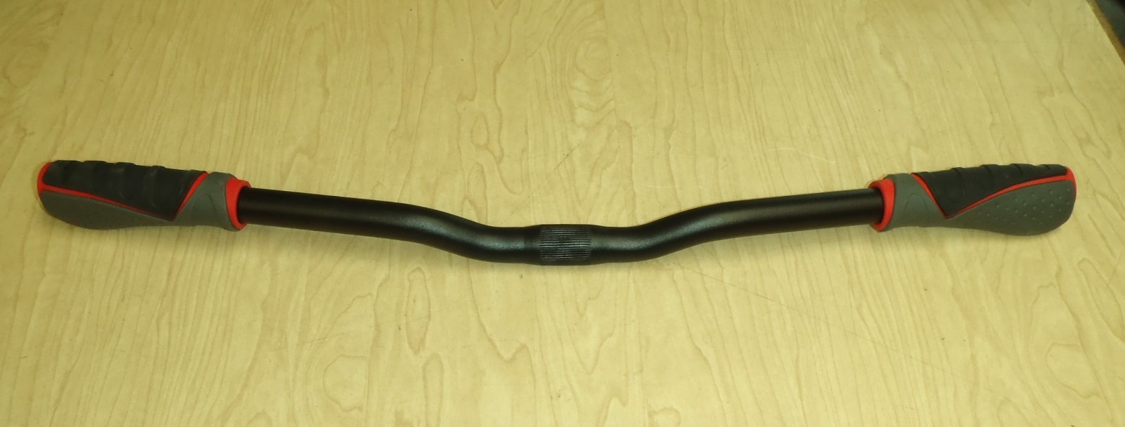 MATTE BLACK ALUMINUM 615mm HANDLEBAR W/GRIPS BICYCLE BIKE PARTS 218-2