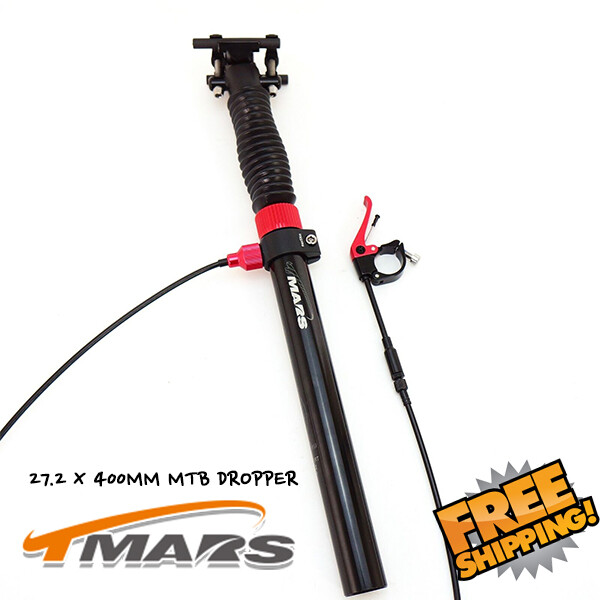 TMARS 419L or S 27.2 x 400mm MTB Dropper bike Seatpost with Remote