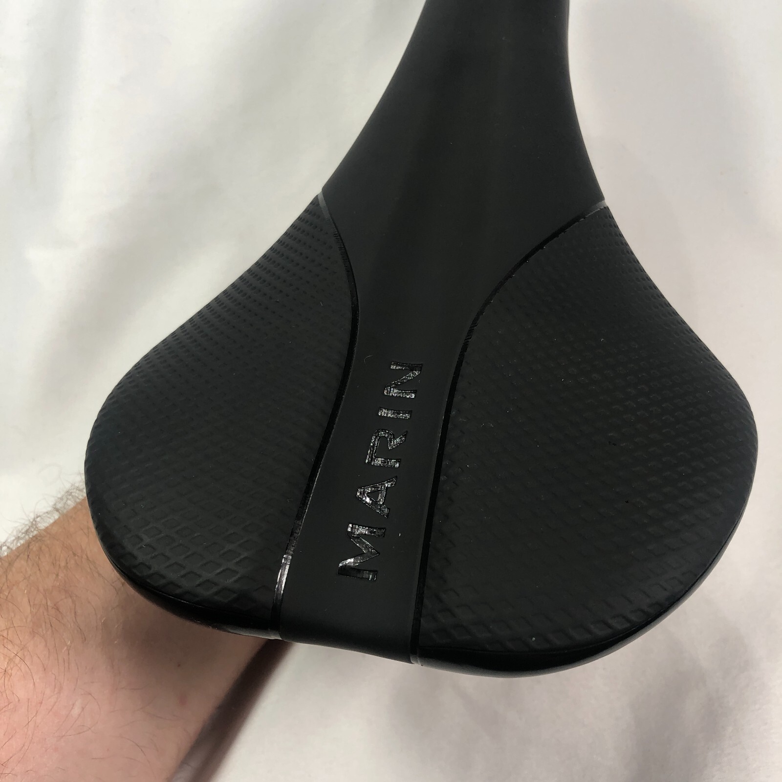 Marin Black Bike Seat Bicycle Saddle For Performance or Leisure Riding Support