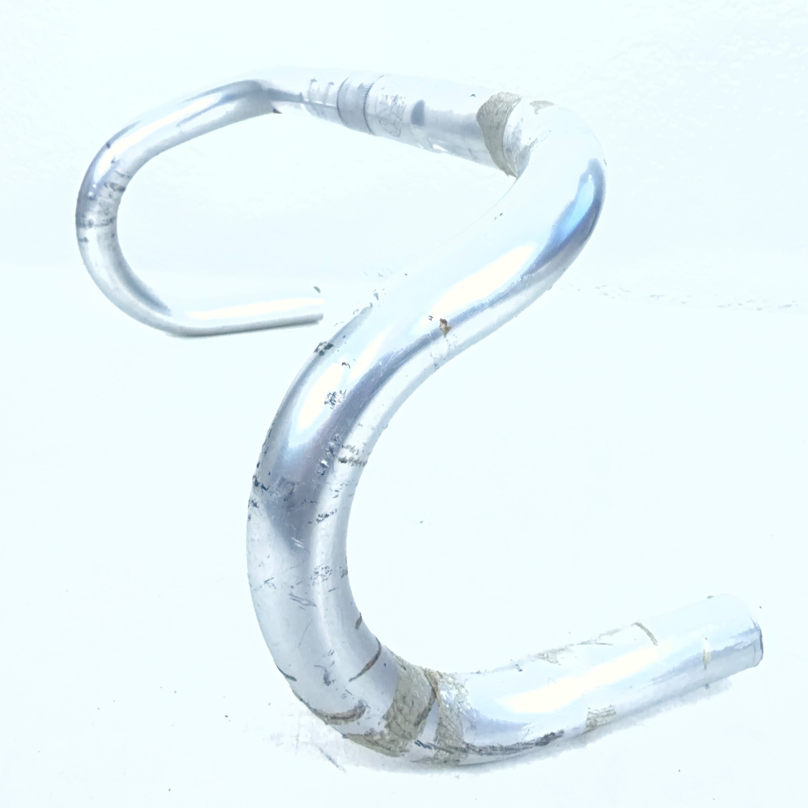 Vintage Nitto Olympiade 114 Drop Handlebar Ø25.4 mm/380mm Alloy Silver Japan