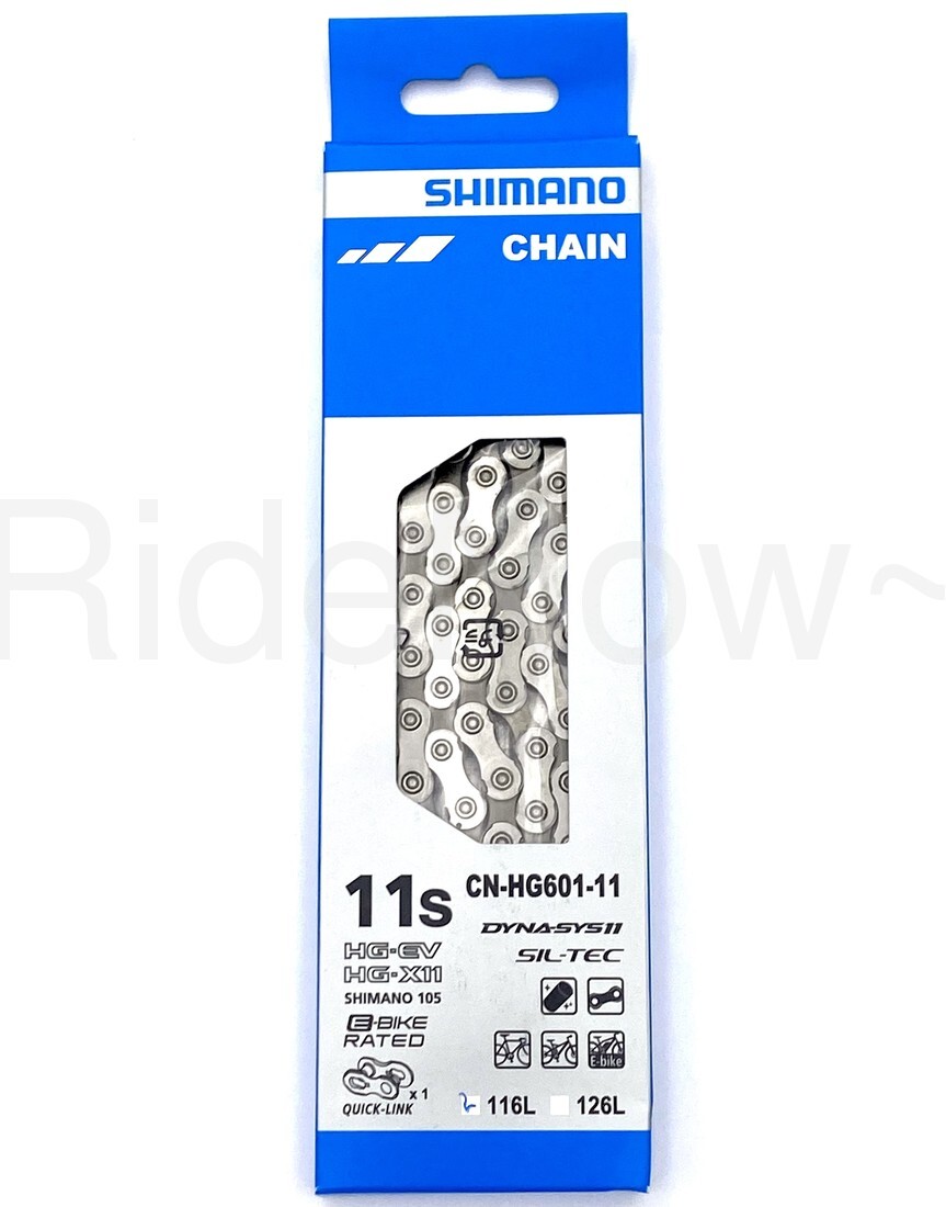 Shimano Chain CN-HG601-11 Road/MTB/E-Bike 11-Speed w/Quick-Link NIB