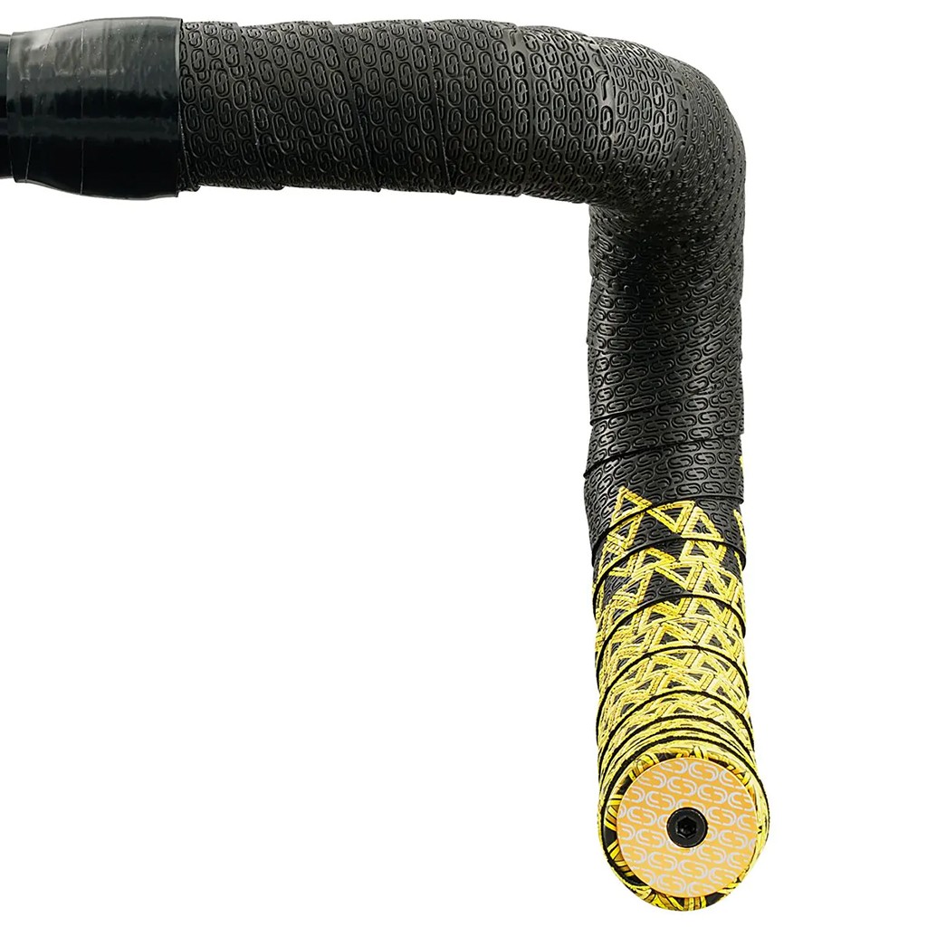 Deda Elementi Loop Handlebar Tape, Black/Yellow