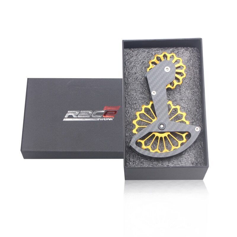 RACEWORK Road Bicycle Rear Derailleur Pulley for Shimano R7000 R8000 R9100 R9150
